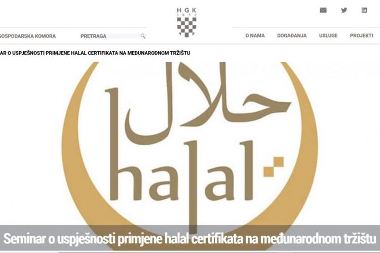 Seminar o uspješnosti primjene halal certifikata na međunarodnom tržištu